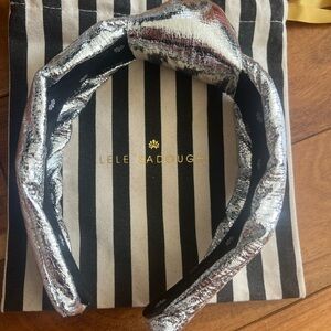 Lele Sadoughi Silver Headband